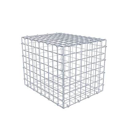Gabbione 50 cm x 40 cm x 40 cm (L x H x P), maglia 5 x 5 cm, anello a spirale