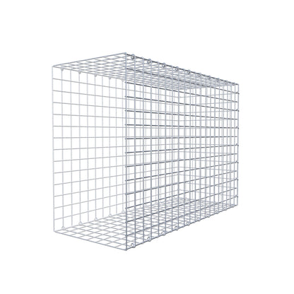 Type 2 oplegkorf 100 cm x 70 cm x 40 cm (L x H x D), maaswijdte 5 cm x 5 cm, C-ring