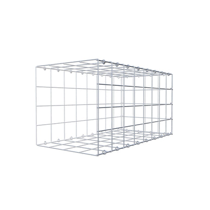 Pila adicional tipo 2 80 cm x 40 cm x 40 cm (L x A x P), malla 10 cm x 10 cm, anillo en C