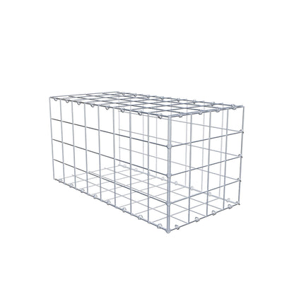 Pila adicional tipo 2 80 cm x 40 cm x 40 cm (L x A x P), malla 10 cm x 10 cm, anillo en C