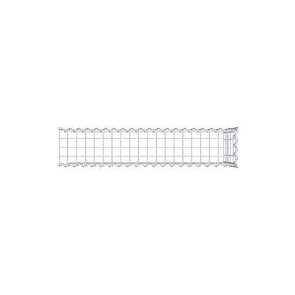 Anbaugabione Typ 4 100 cm x 50 cm x 20 cm (L x H x T), Maschenweite 5 cm x 10 cm, Spirale