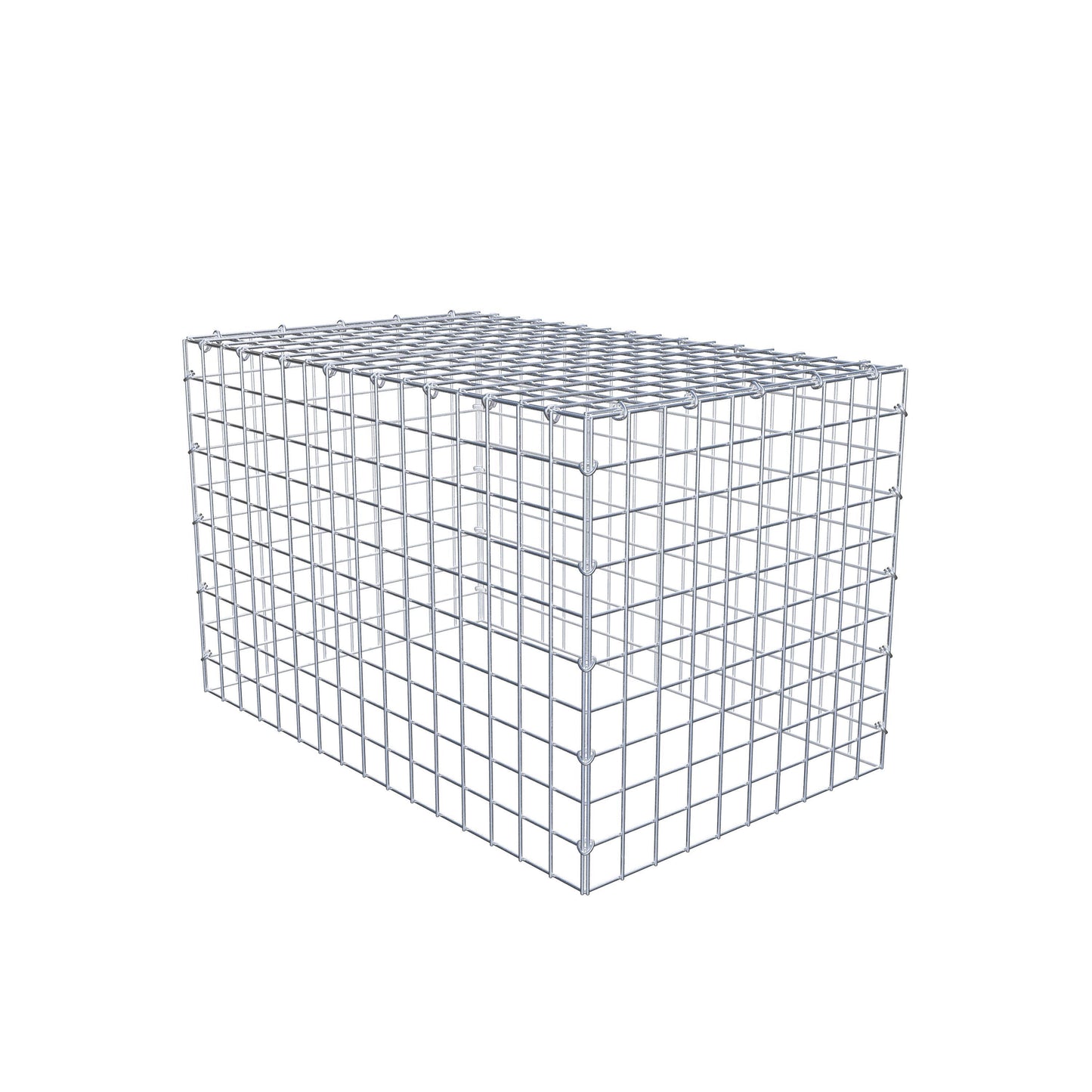 Fourche rapportée type 3 80 cm x 50 cm x 50 cm (L x H x P), mailles 5 cm x 5 cm, anneau C