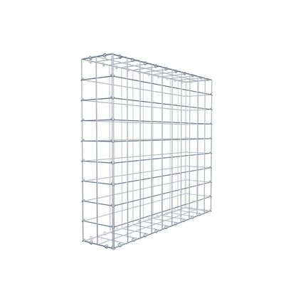 Gabião 100 cm x 90 cm x 20 cm (C x A x P), malhagem 10 cm x 10 cm, anel C