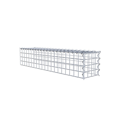 Anbaugabione Typ 4 100 cm x 20 cm x 20 cm (L x H x T), Maschenweite 5 cm x 5 cm, Spirale