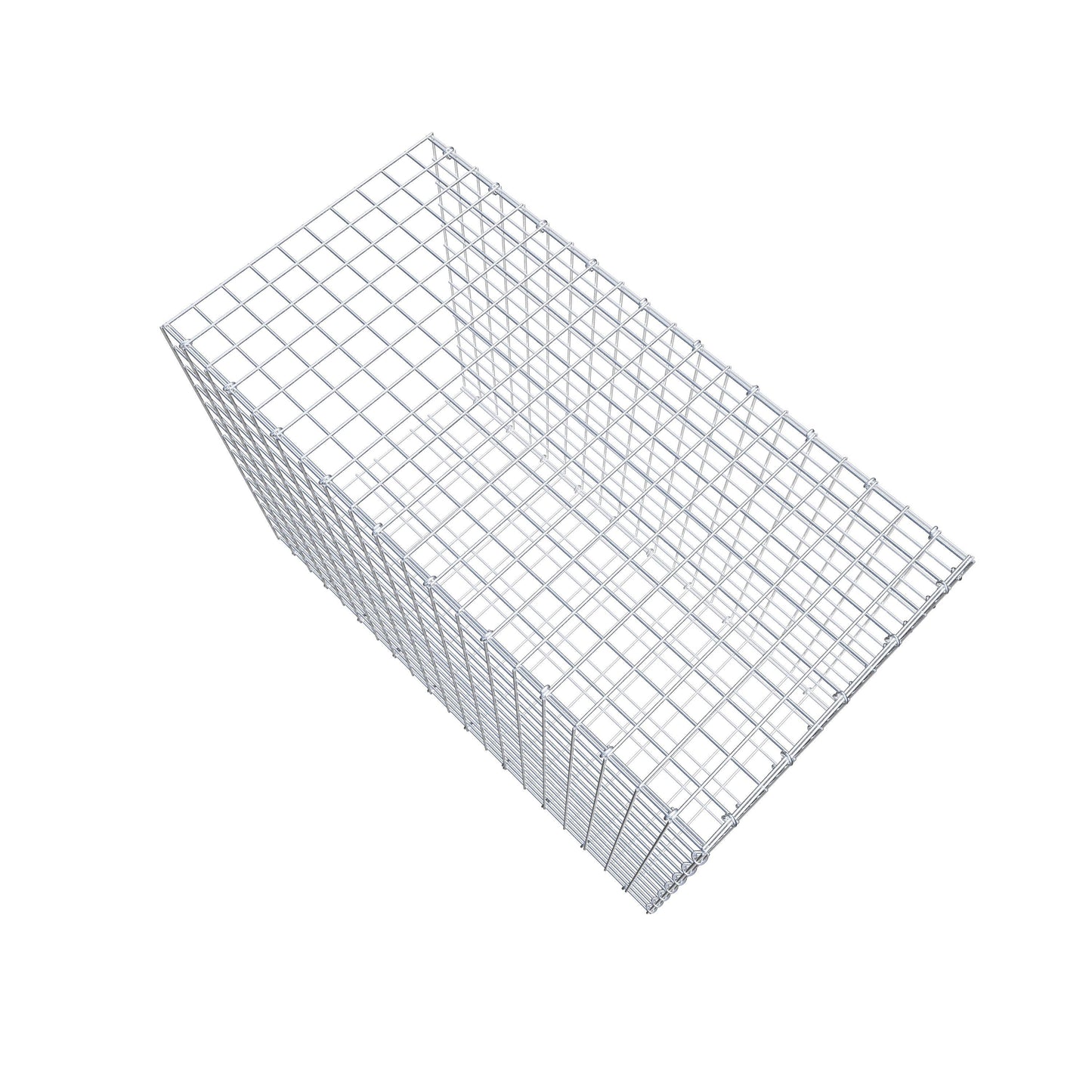 Gabbione aggiuntivo di tipo 2 100 cm x 70 cm x 50 cm (L x H x P), maglia 5 cm x 5 cm, anello a C