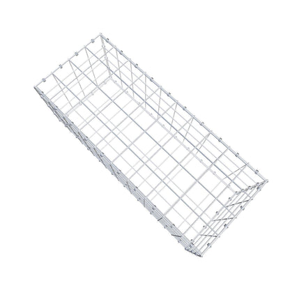 Gabion 100 cm x 40 cm x 40 cm (L x H x D), mesh size 10 x 10 cm, spiral ring