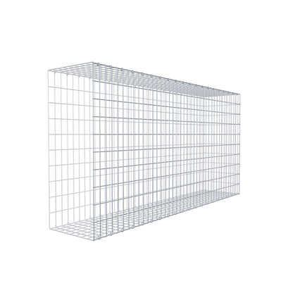 Mounted gabion type 2 200 cm x 100 cm x 40 cm, mesh size 5 cm x 10 cm, C-ring