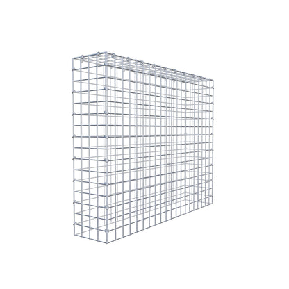 Anbaugabione Typ 3 100 cm x 80 cm x 20 cm (L x H x T), Maschenweite 5 cm x 5 cm, C-Ring