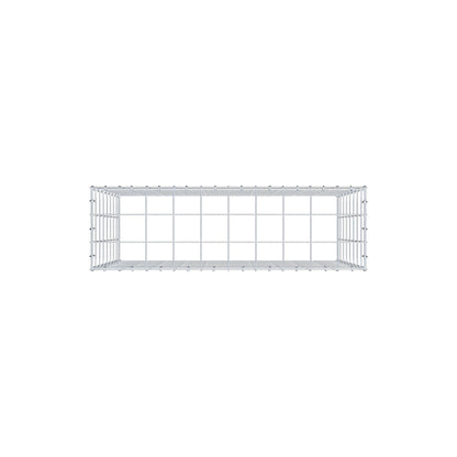 Fourche rapportée type 3 100 cm x 80 cm x 30 cm (L x H x P), mailles 10 cm x 10 cm, anneau C