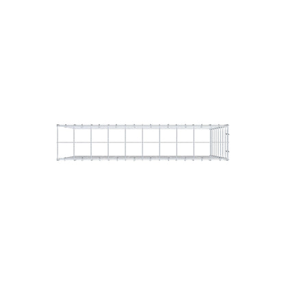 Fourche rapportée type 4 100 cm x 80 cm x 20 cm (L x H x P), mailles 10 cm x 10 cm, anneau C
