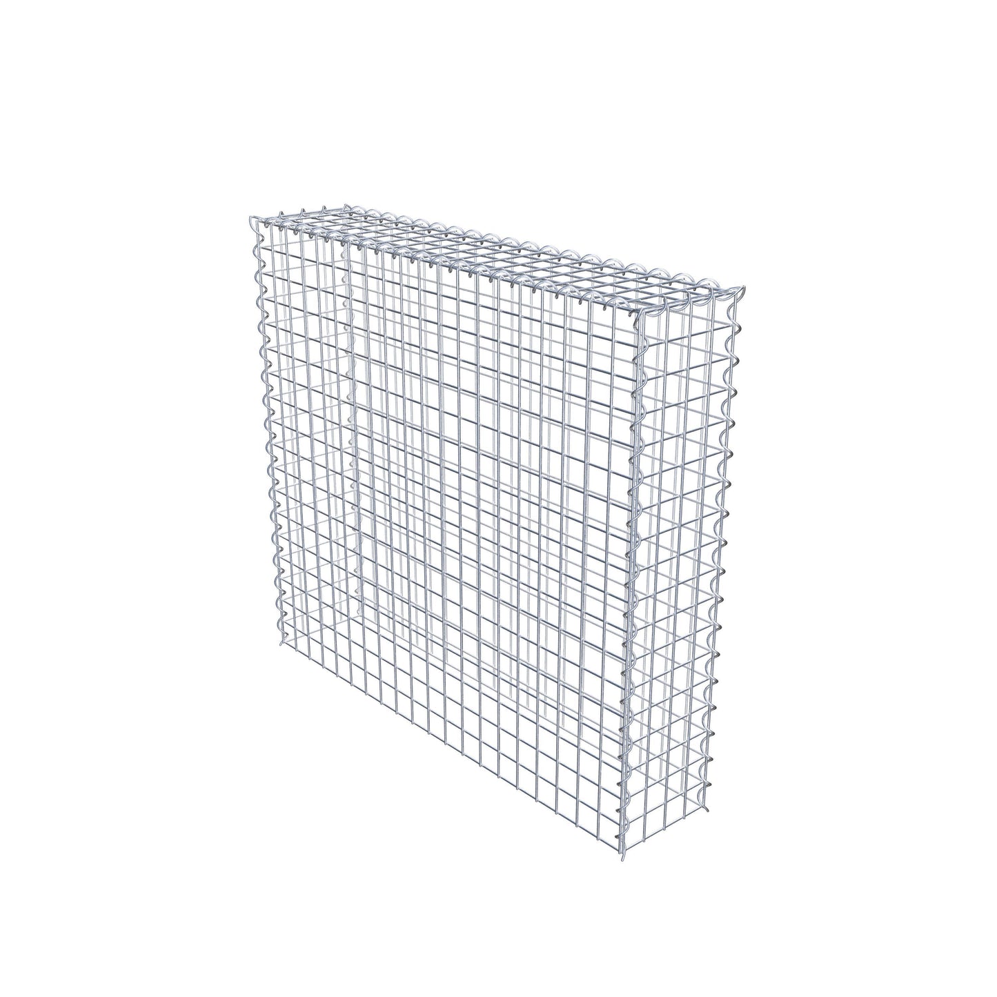 Add-on schanskorf type 3 100 cm x 90 cm x 20 cm (L x H x D), maaswijdte 5 cm x 5 cm, spiraalvormig