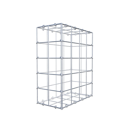 Gabião 50 cm x 40 cm x 20 cm (C x A x P), malhagem 10 cm x 10 cm, anel C