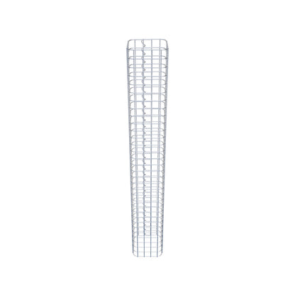 Gabionensäule eckig 22 cm x 22 cm, 160 cm Höhe, MW 5 cm x 5 cm
