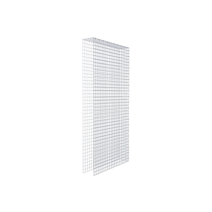 Fourche rapportée type 4 200 cm x 100 cm x 20 cm (L x H x P), mailles 5 cm x 5 cm, anneau C