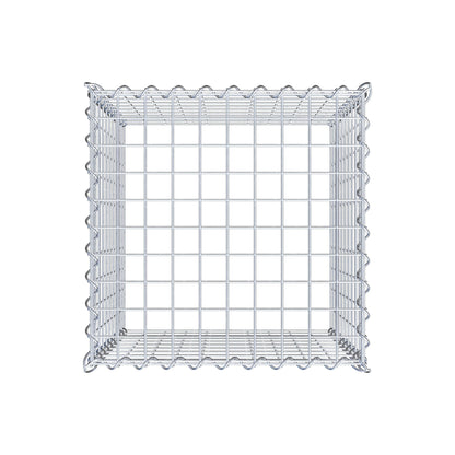 Anbaugabione Typ 3 50 cm x 50 cm x 50 cm (L x H x T), Maschenweite 5 cm x 5 cm, Spirale