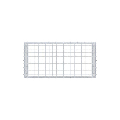 Gabião Tipo 3 100 cm x 40 cm x 50 cm (C x A x P), malhagem 5 cm x 5 cm, anel C