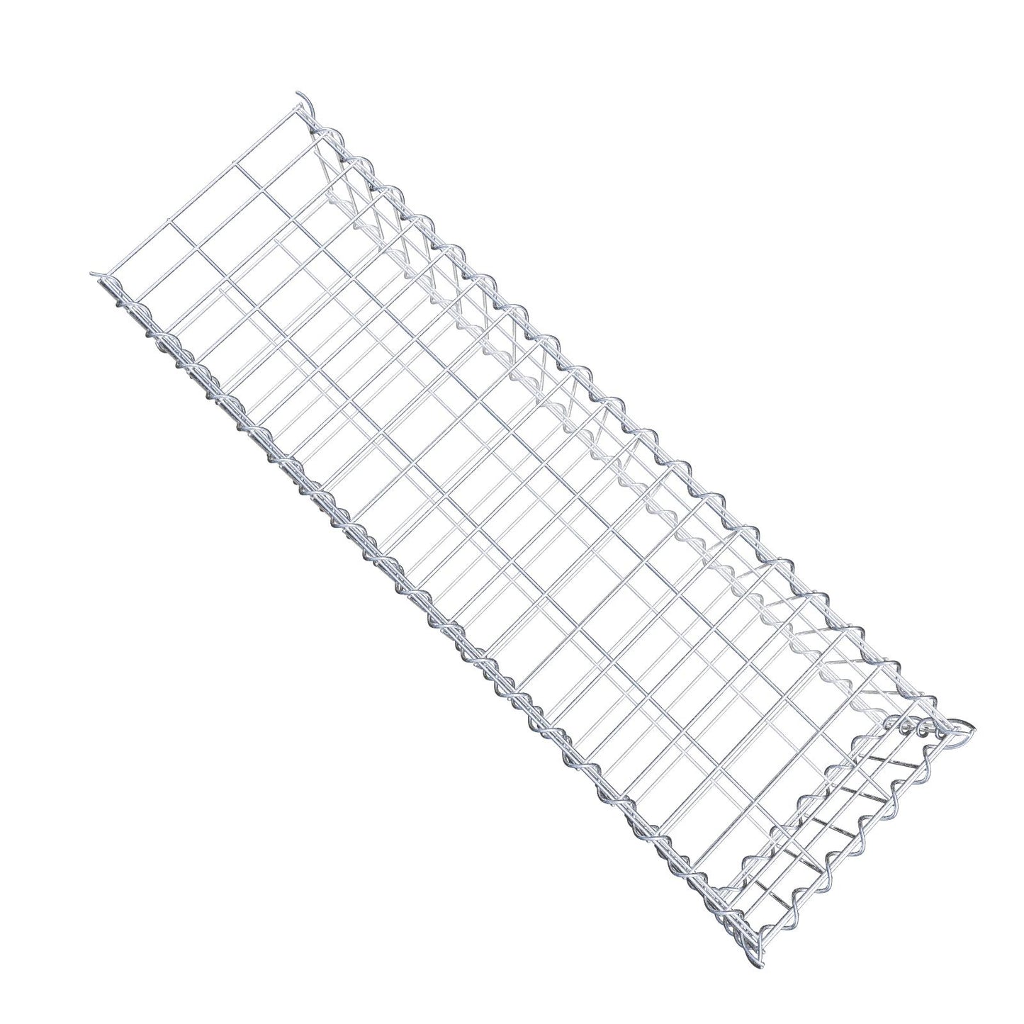 Grown-on gabion type 2 100 cm x 20 cm x 30 cm (L x H x D), mesh size 5 cm x 10 cm, spiral