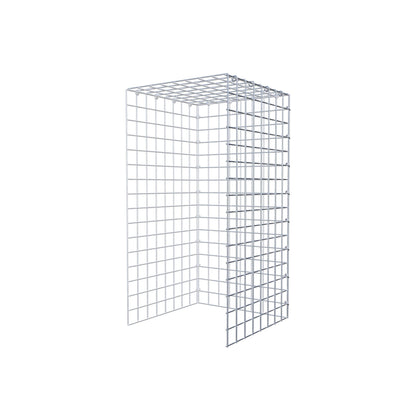 Toegevoegde pool type 4 80 cm x 40 cm x 40 cm (L x H x D), maaswijdte 5 cm x 5 cm, C-ring