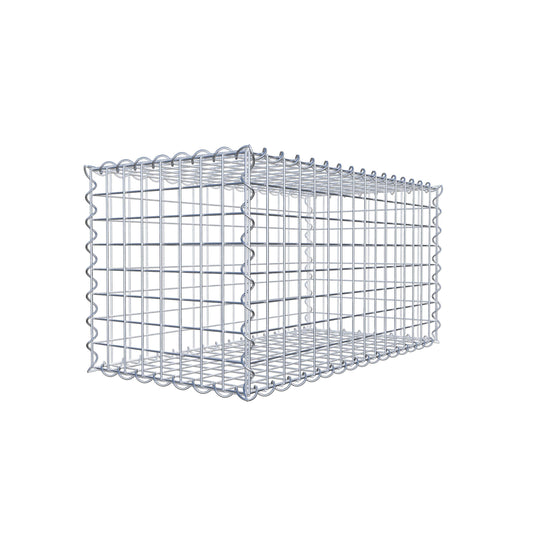 Gabion 80 cm x 40 cm x 40 cm (L x H x D), mesh size 5 cm x 5 cm, spiral