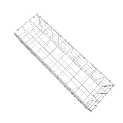 Gabião 100 cm x 30 cm x 30 cm (C x A x P), malhagem 10 cm x 10 cm, anel C