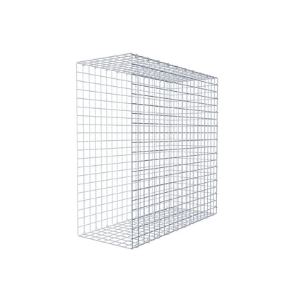 Gavión adicional tipo 2 100 cm x 100 cm x 40 cm (L x A x P), malla 5 cm x 5 cm, anillo en C