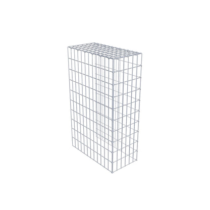 Anbaugabione Typ 4 100 cm x 60 cm x 30 cm (L x H x T), Maschenweite 5 cm x 10 cm, C-Ring