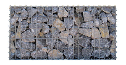 Gavión 100 cm x 70 cm x 40 cm (L x A x P), luz de malla 5 cm x 10 cm, en espiral