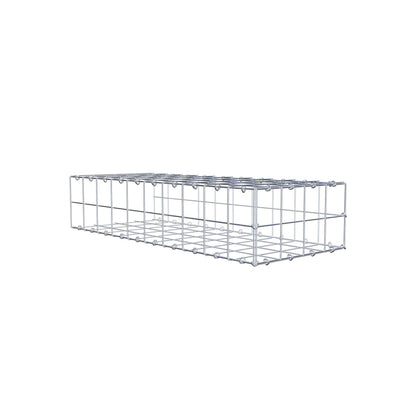 Gabião Tipo 2 100 cm x 20 cm x 40 cm (C x A x P), malhagem 10 cm x 10 cm, anel C