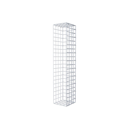 Gabião Tipo 2 100 cm x 20 cm x 20 cm (C x A x P), malhagem 5 cm x 5 cm, anel C