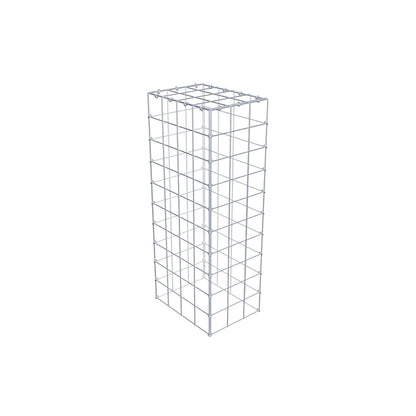 Gabião Tipo 3 100 cm x 40 cm x 30 cm (C x A x P), malhagem 10 cm x 10 cm, anel C