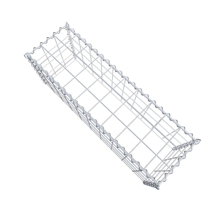 Anbaugabione Typ 3 100 cm x 40 cm x 30 cm (L x H x T), Maschenweite 10 cm x 10 cm, Spirale