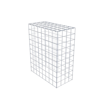 Gavión complementario de tipo 3 100 cm x 80 cm x 40 cm (L x A x P), malla 10 cm x 10 cm, anillo en C