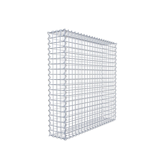 Set van 2 schanskorven 100 cm x 100 cm x 20 cm (L x H x D), maaswijdte 5 x 5 cm, spiraalvormig