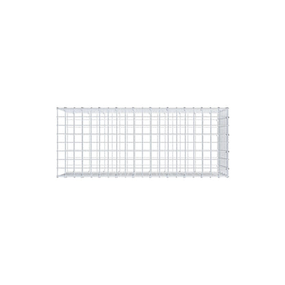 Anbaugabione Typ 2 100 cm x 40 cm x 40 cm (L x H x T), Maschenweite 5 cm x 5 cm, C-Ring