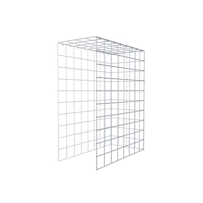 Anbaugabione Typ 4 100 cm x 80 cm x 40 cm (L x H x T), Maschenweite 10 cm x 10 cm, C-Ring