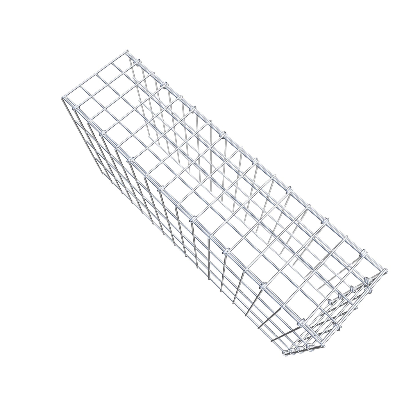 Fourche rapportée type 4 80 cm x 40 cm x 20 cm (L x H x P), mailles 5 cm x 10 cm, anneau C