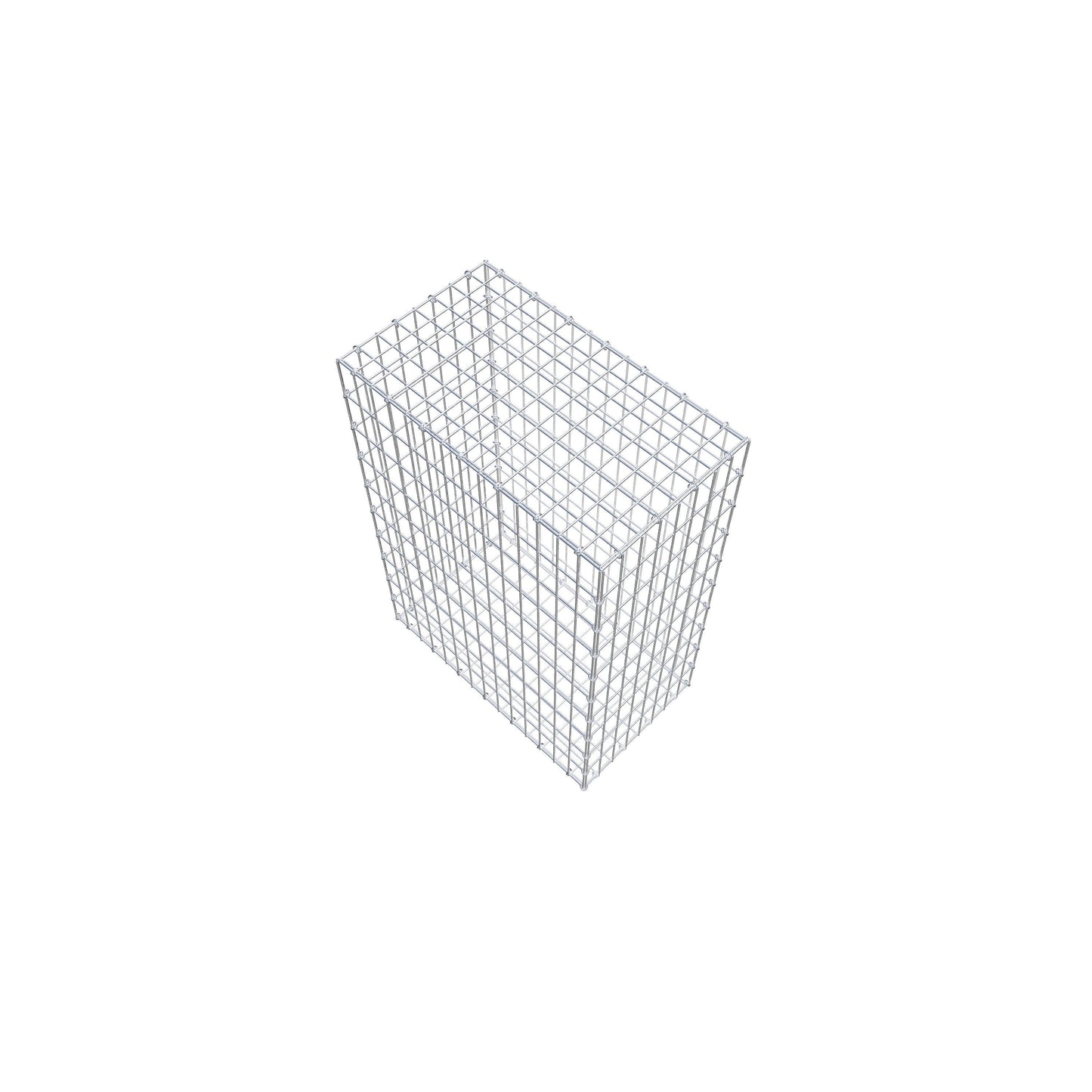 Gavión 100 cm x 70 cm x 40 cm (L x A x P), luz de malla 5 cm x 10 cm, anillo en C