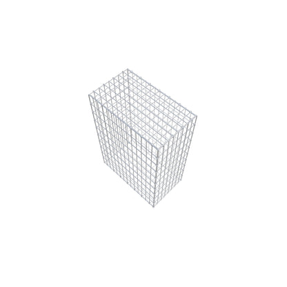 Gavión 100 cm x 70 cm x 40 cm (L x A x P), luz de malla 5 cm x 10 cm, anillo en C