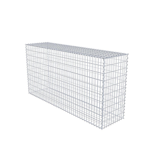 Schanskorf 200 cm x 100 cm x 50 cm (L x H x D), maaswijdte 5 cm x 10 cm, spiraalvormig