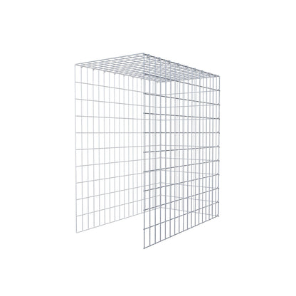 Anbaugabione Typ 4 100 cm x 90 cm x 50 cm (L x H x T), Maschenweite 5 cm x 10 cm, C-Ring