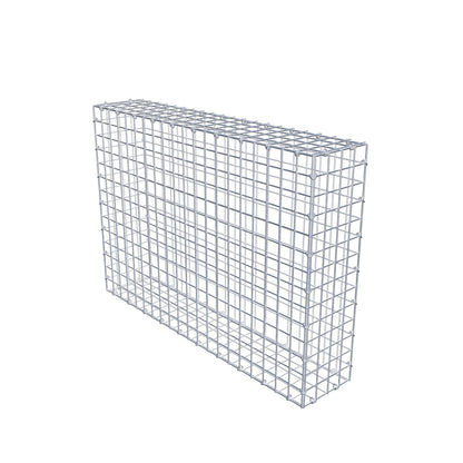 Gabião 100 cm x 70 cm x 20 cm (C x A x P), malhagem 5 cm x 5 cm, anel C