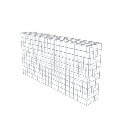 Anbaugabione Typ 3 200 cm x 100 cm x 30 cm (L x H x T), Maschenweite 10 cm x 10 cm, C-Ring