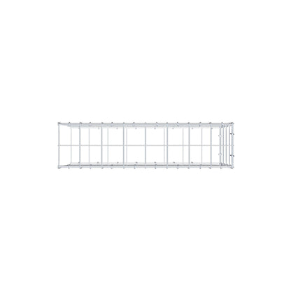 Monteret gabion type 2 80 cm x 40 cm x 20 cm (L x H x D), maskestørrelse 10 cm x 10 cm, C-ring