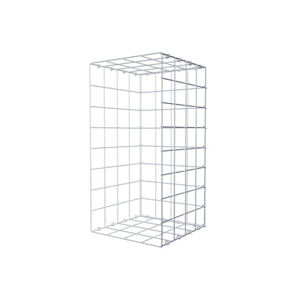 Pila adicional tipo 2 80 cm x 40 cm x 40 cm (L x A x P), malla 10 cm x 10 cm, anillo en C