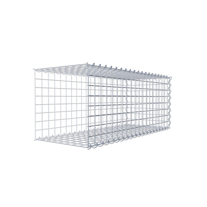 Gabion rapporté type 2 100 cm x 40 cm x 40 cm (L x H x P), mailles 5 cm x 5 cm, spirale