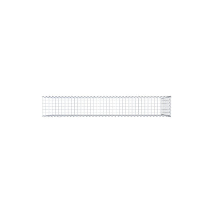 Anbaugabione Typ 4 200 cm x 100 cm x 30 cm (L x H x T), Maschenweite 5 cm x 10 cm, Spirale