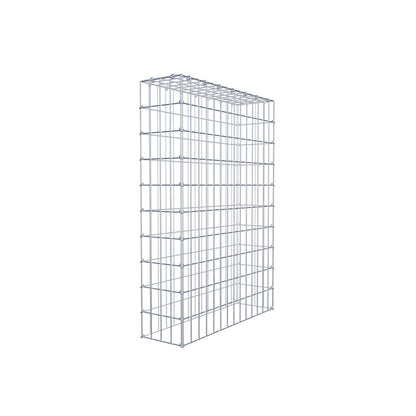 Gabião Tipo 3 100 cm x 70 cm x 20 cm (C x A x P), malhagem 5 cm x 10 cm, anel C