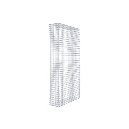 Gabião 200 cm x 100 cm x 30 cm (C x A x P), malhagem 5 cm x 5 cm, anel C