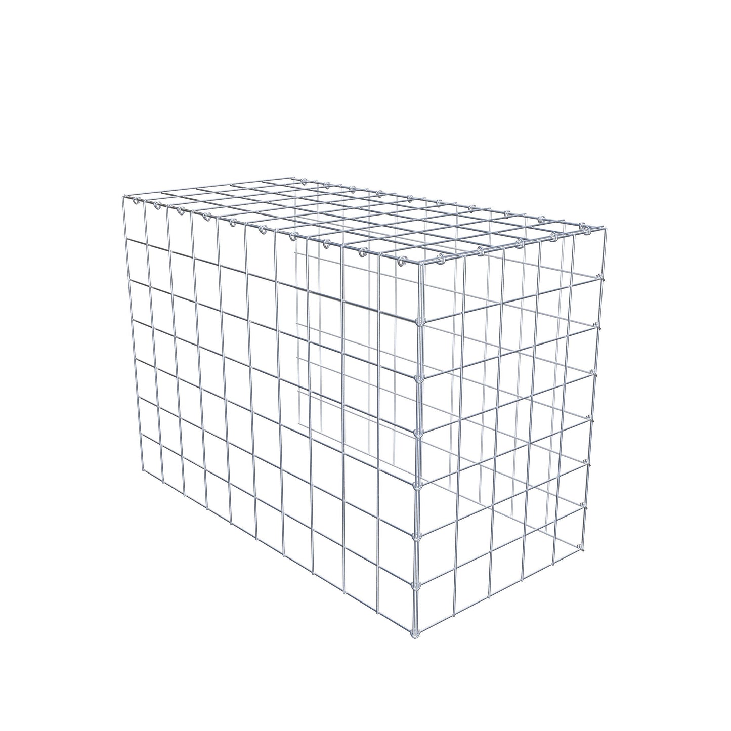 Pile aggiuntivo tipo 4 100 cm x 70 cm x 50 cm (L x H x P), maglia 10 cm x 10 cm, anello a C