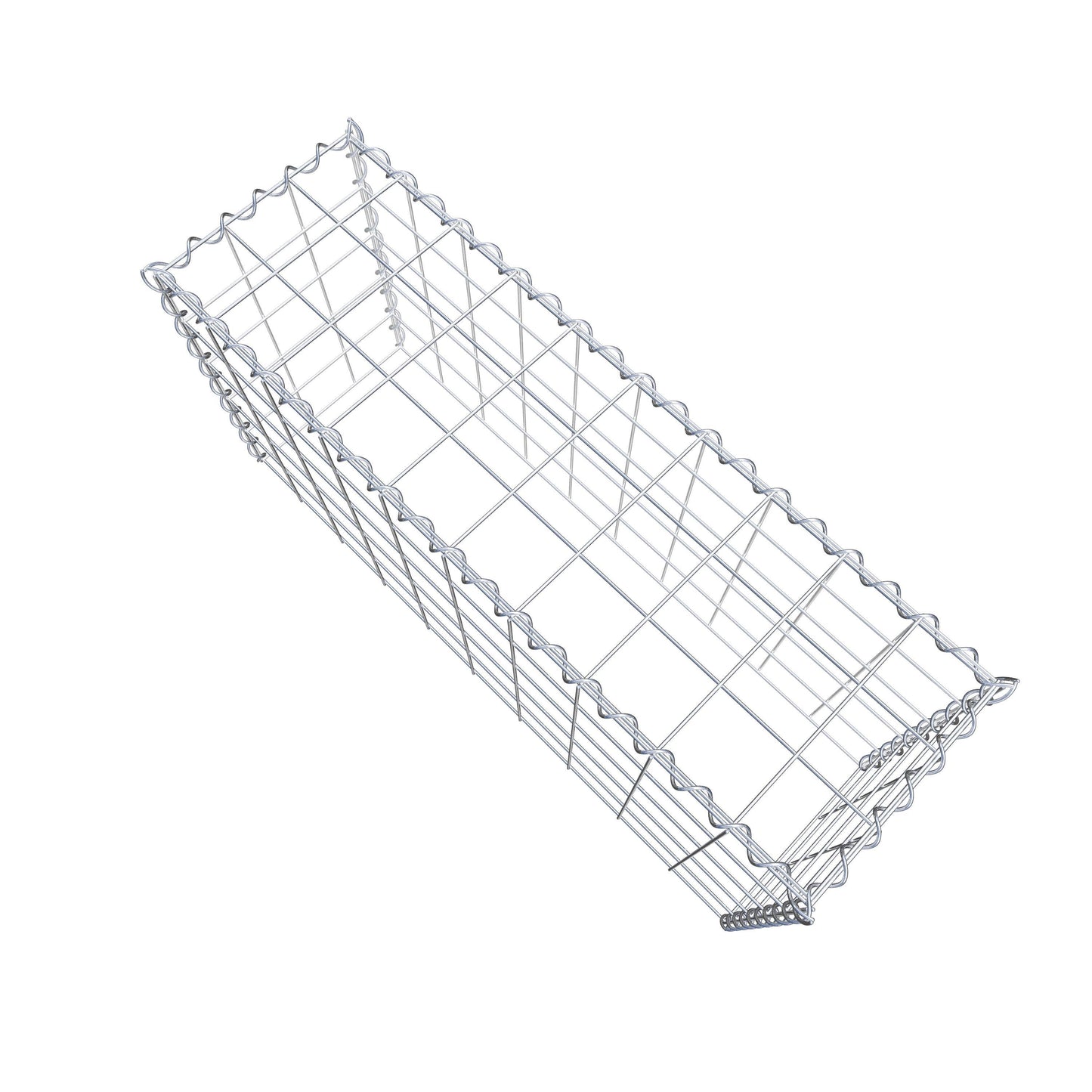 Gabbione aggiuntivo tipo 3 100 cm x 50 cm x 30 cm (L x A x P), maglia 10 cm x 10 cm, spirale